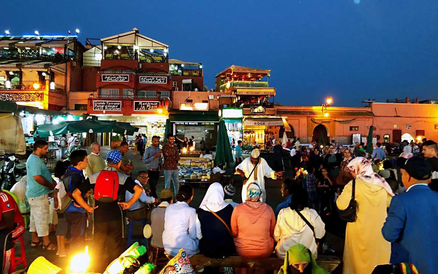 马拉喀什的不眠广场