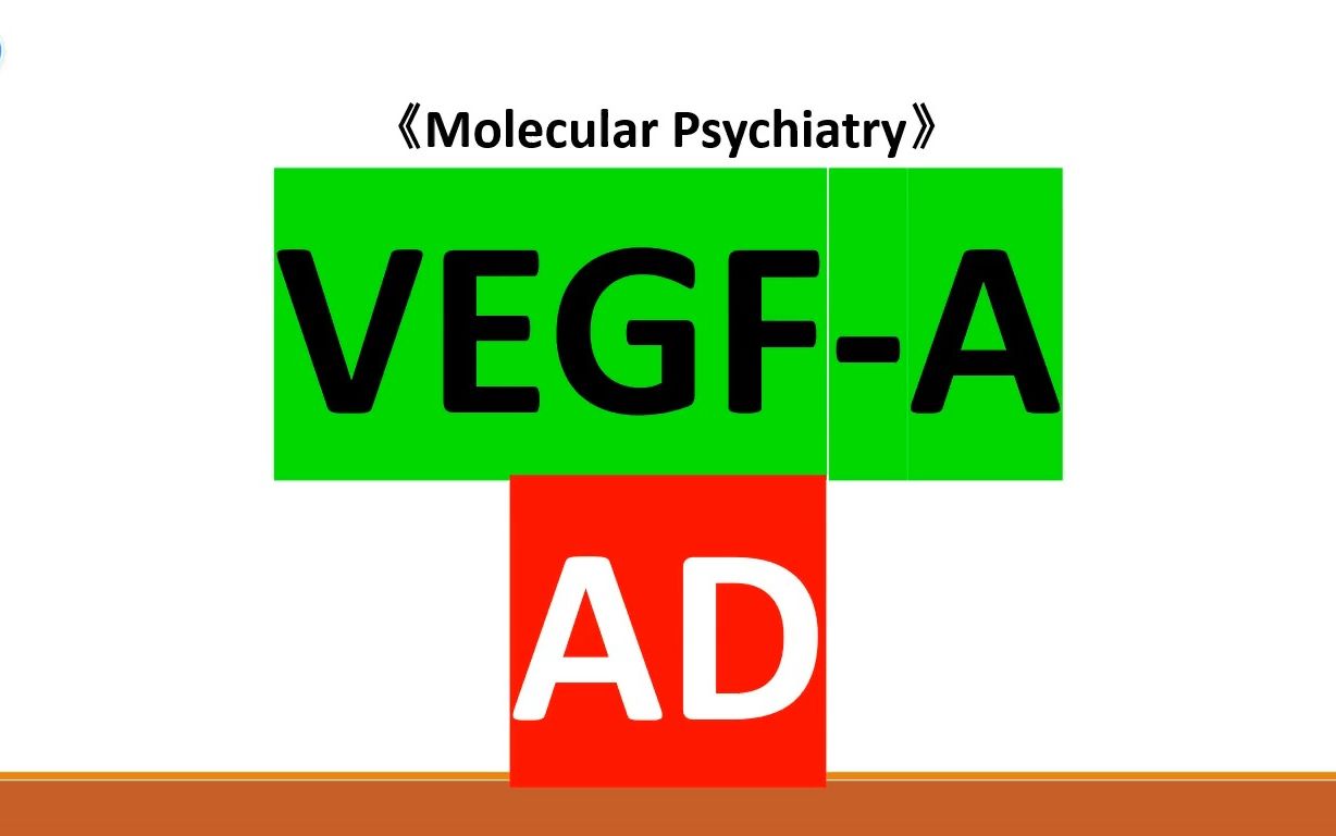 Molecular Psychiatry—VEGFA可能是治疗阿尔茨海默病的“良药”哔哩哔哩bilibili