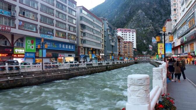 康定河,溜溜的山水,溜溜的人