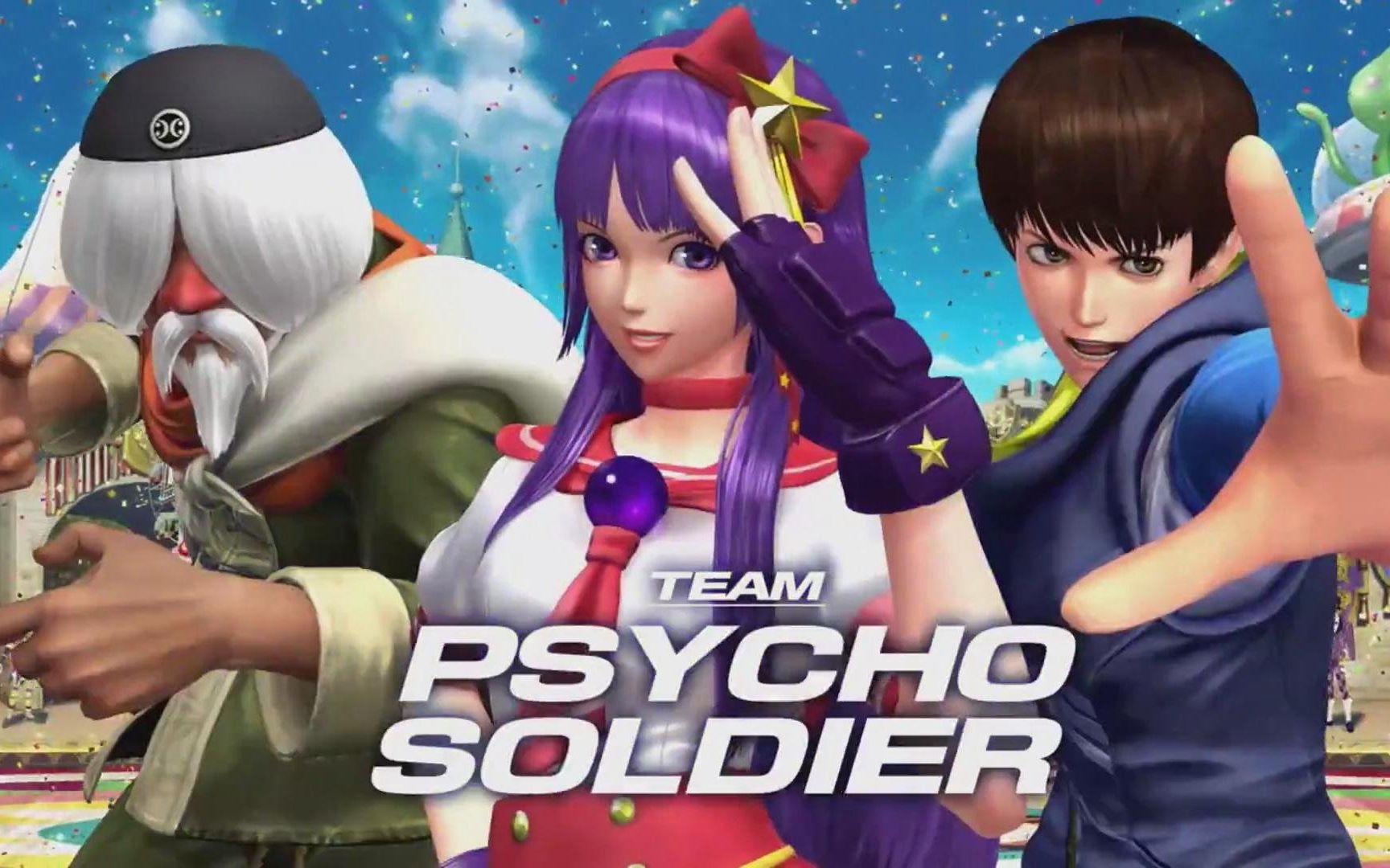 拳皇14超能力队3v3通关