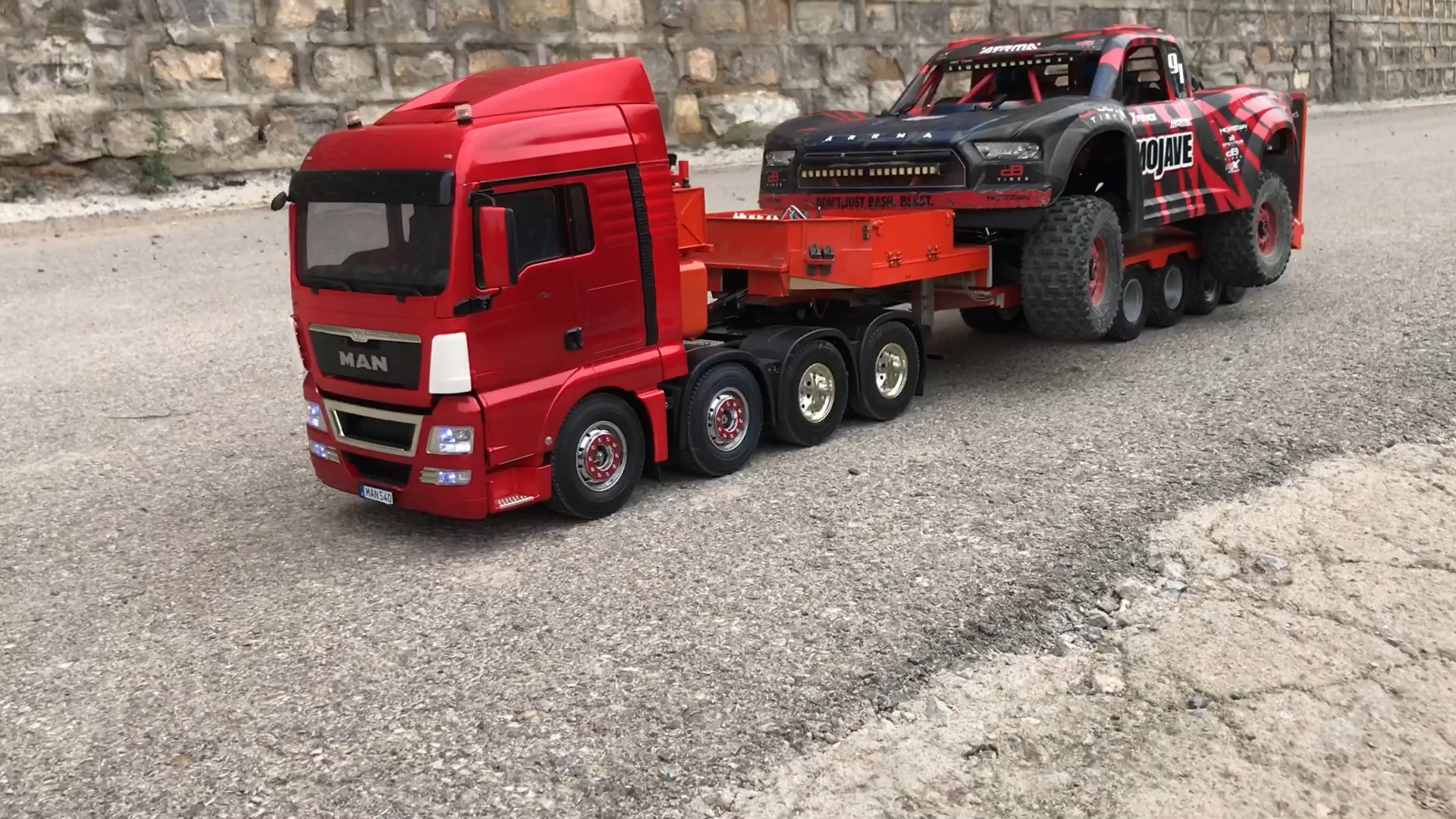 rc田宫拖头 arrma莫哈维