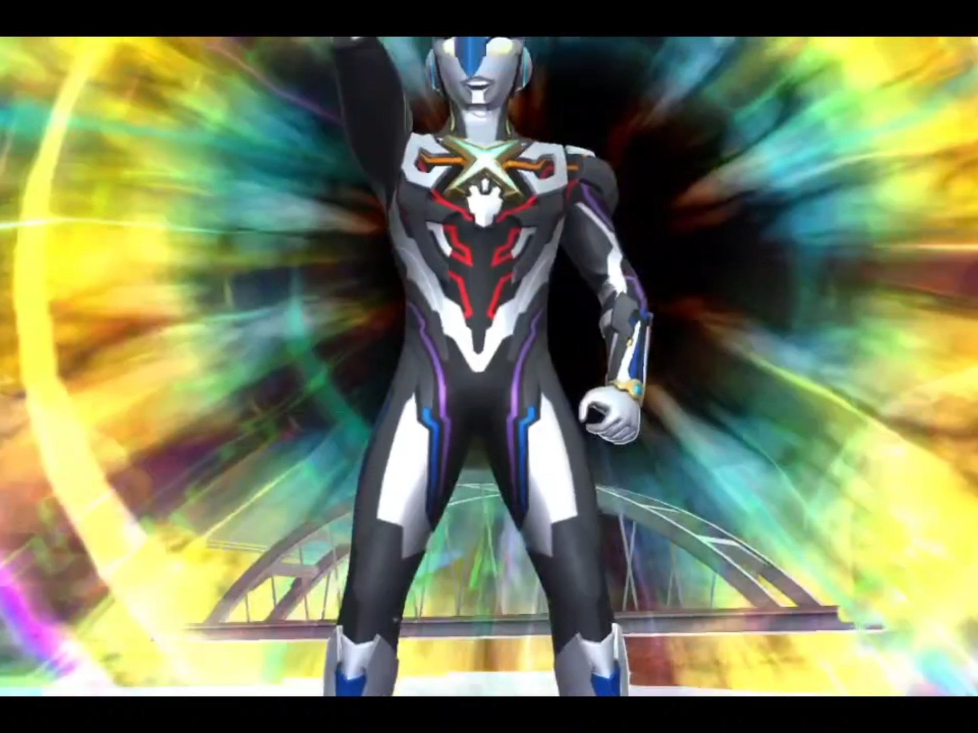 奥传 2:艾克斯奥特曼超越型, 没有手法全是强度,哪里亮了点哪里