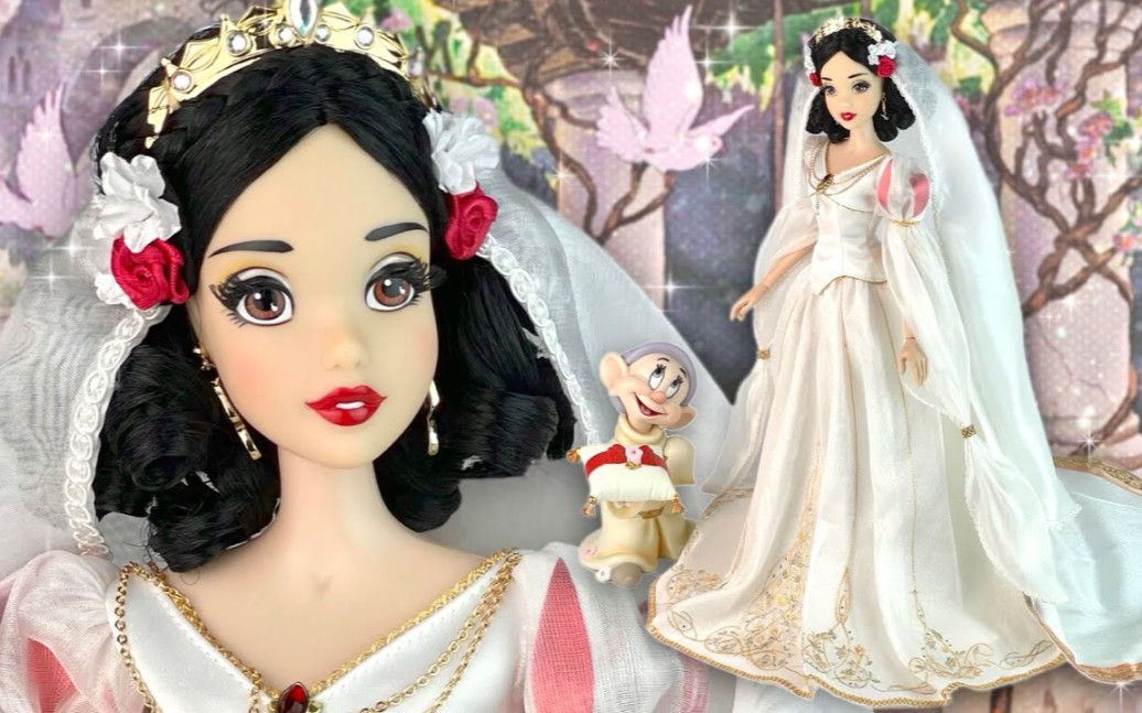 【mmdisney200】2022年迪士尼d23白雪公主八十五周年限量版娃娃开箱