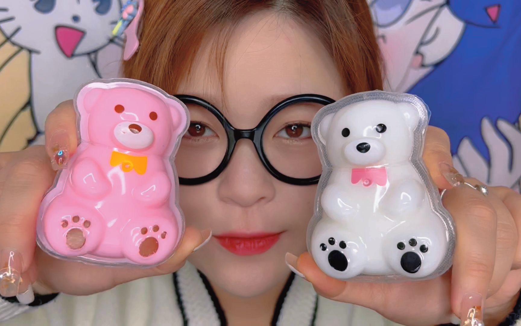 两只小熊果冻布丁,丝滑爽口好美味!