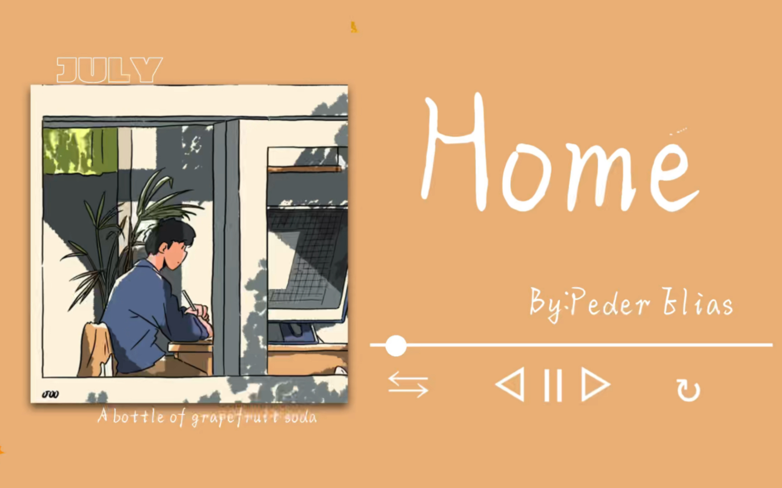 [图]【宝藏日推】《Home》｜“家人闲坐，灯火可亲”