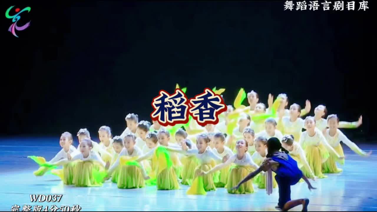 关于丰收时节的舞蹈,纪念袁隆平爷爷的少儿原创舞蹈,完整版视频 背景