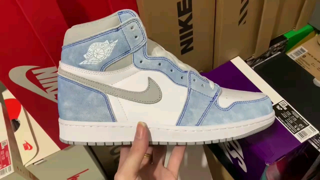 独家出货清远aj1神仙色蒂芙尼蓝