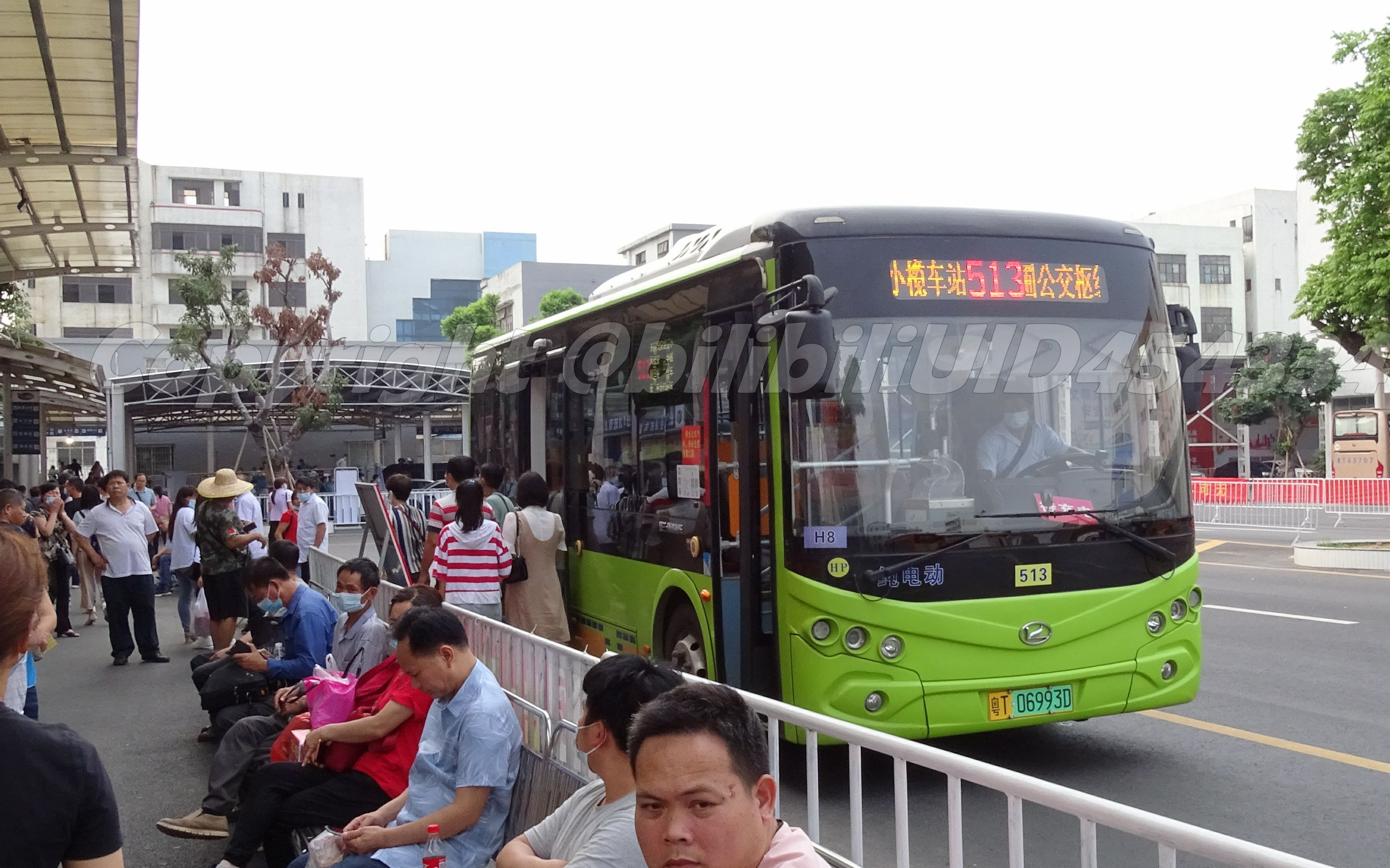 原速·中山513路:黄圃公交枢纽62小榄车站|中山黄圃南头东凤交通