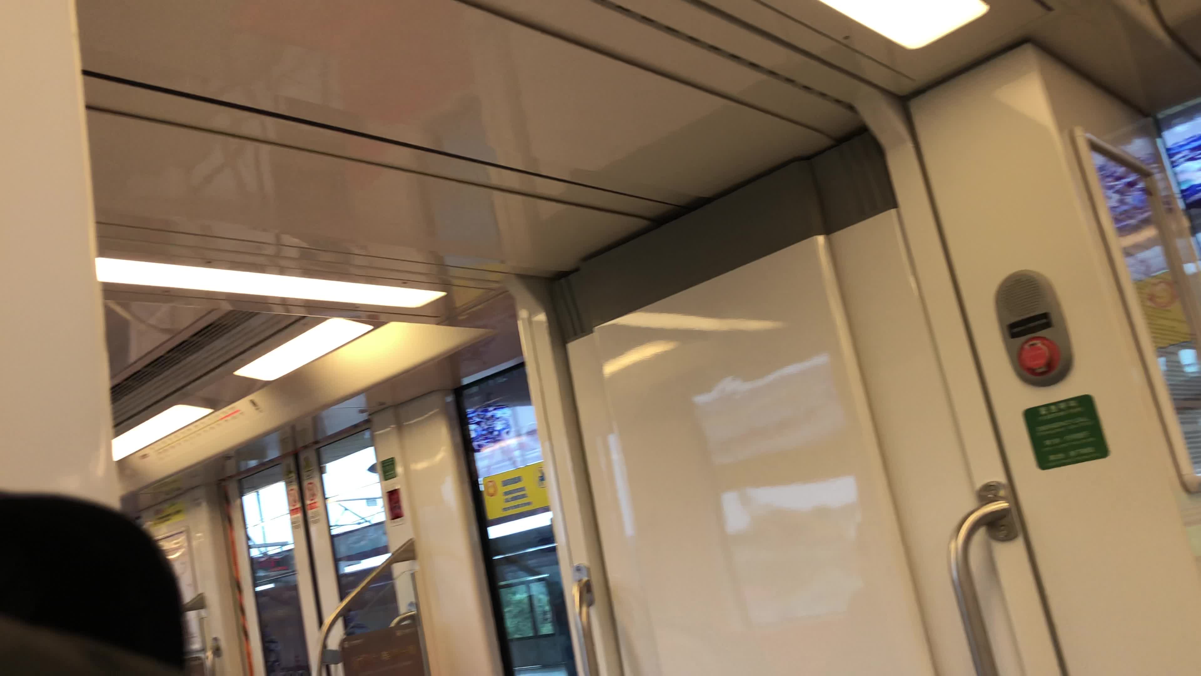 南京地铁2号线095096增购列车(仙鹤门-马群)