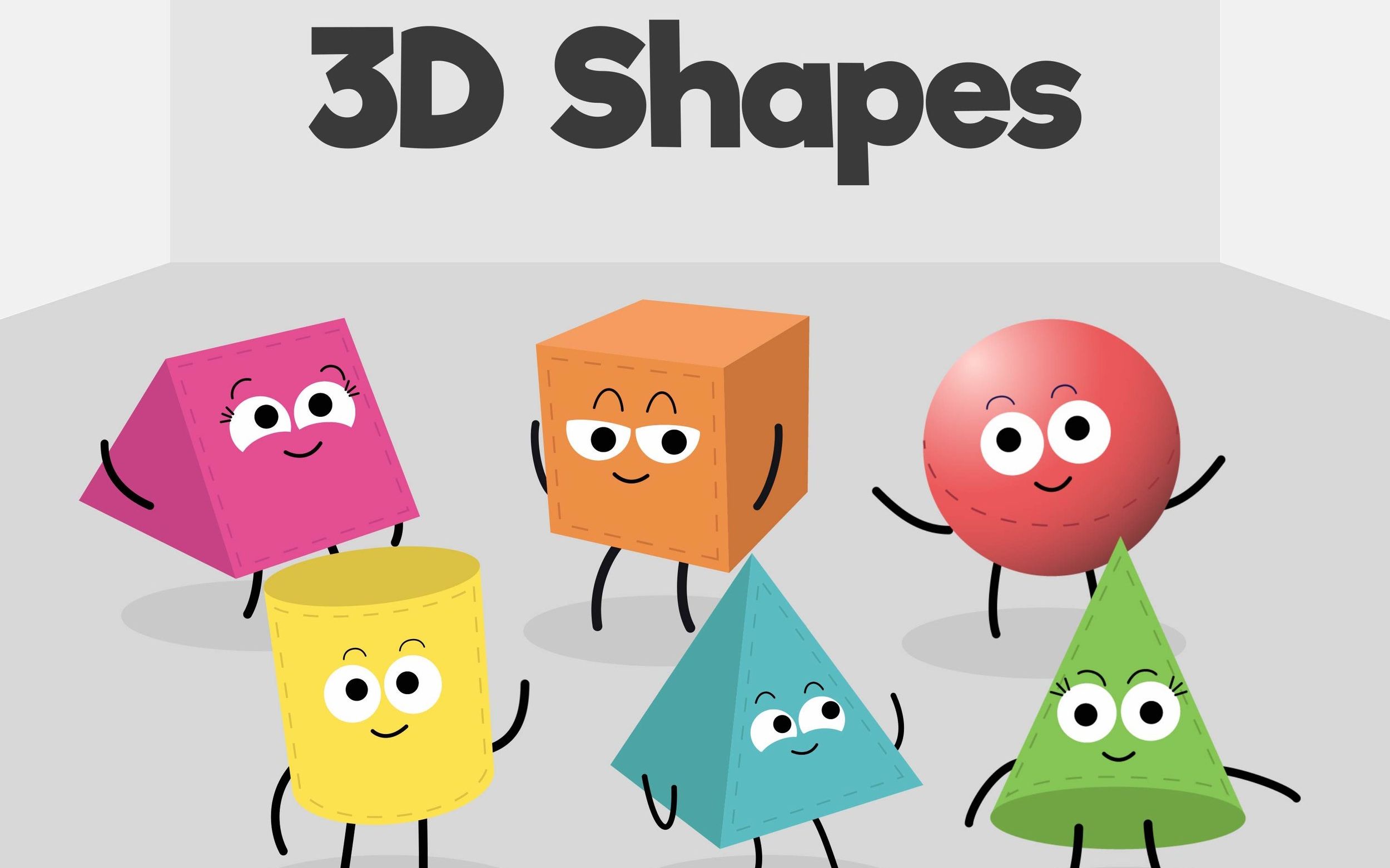 [图]3D Shapes Song 三维图形之歌