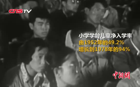 [图]【中新社】70秒看70年：新中国发展巨变之教育（超清）