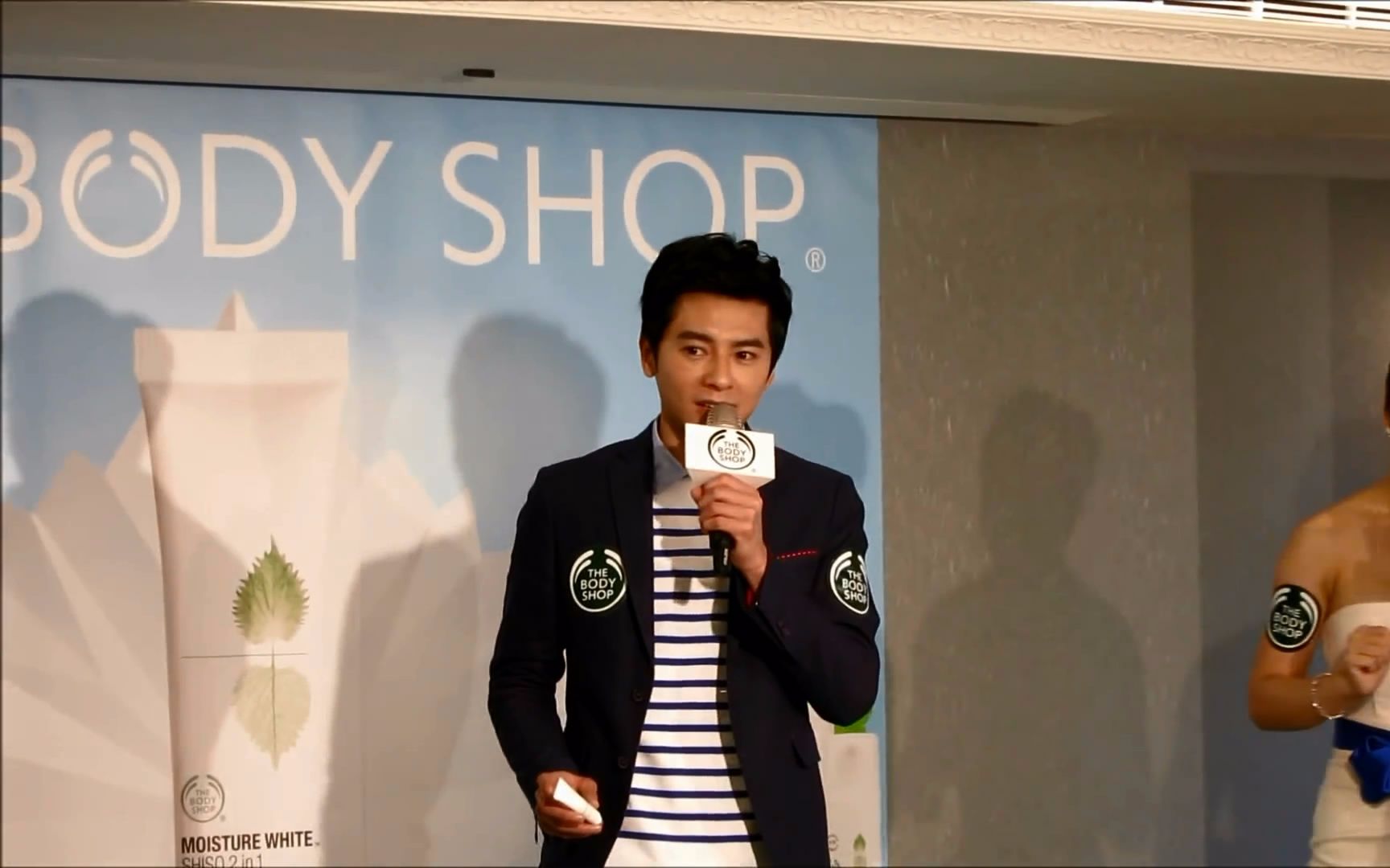 [图]【李国毅】20140219 The Body Shop新品代言活动