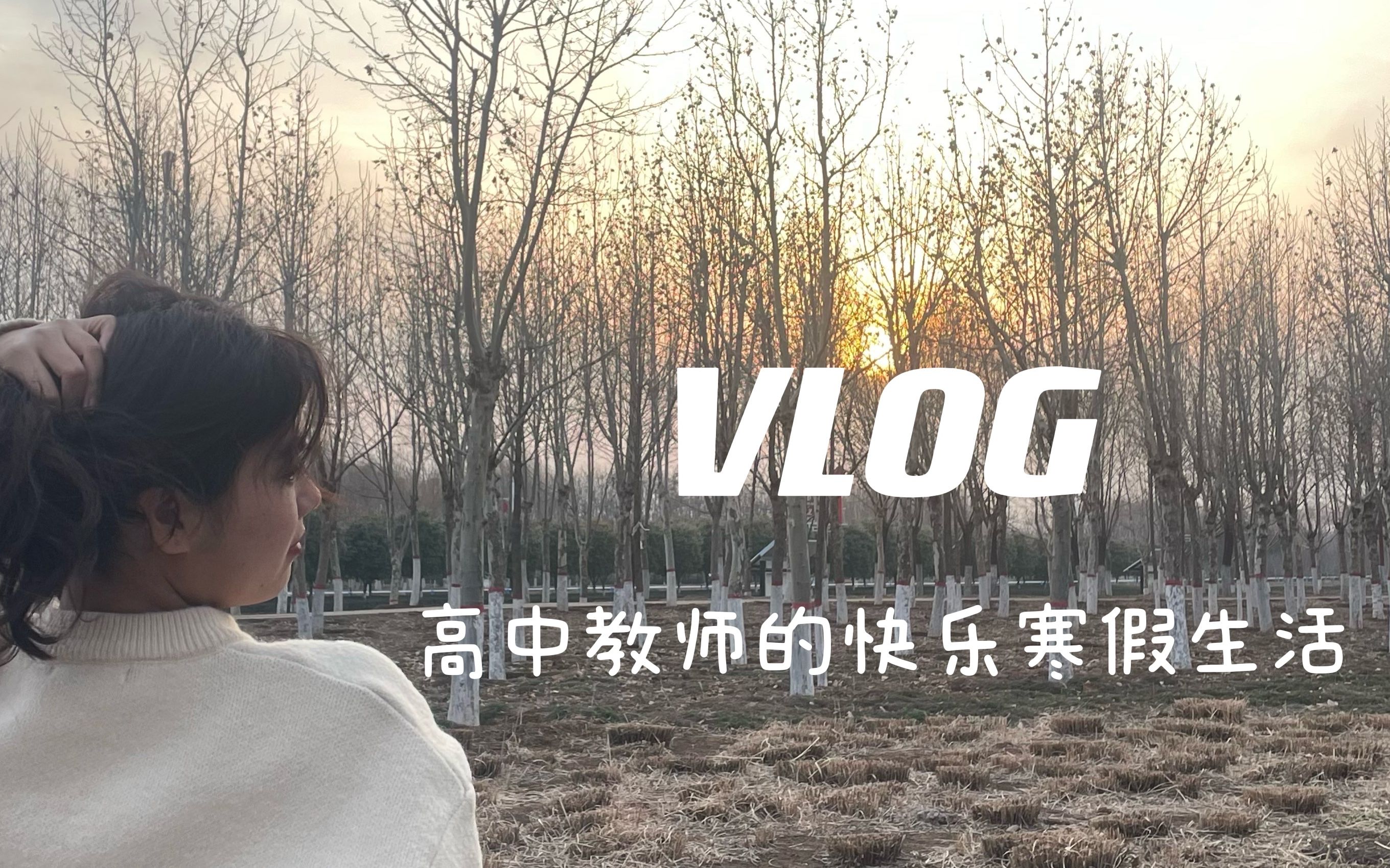 vlog 高中教师寒假生活|第一次开车上路|和爸妈在一起的快乐|稀松平常又充满幸福感的小日子哔哩哔哩bilibili