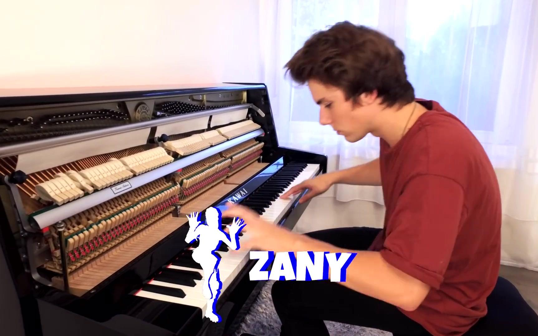 【钢琴/peter buka】堡垒之夜舞蹈 钢琴 mashup!