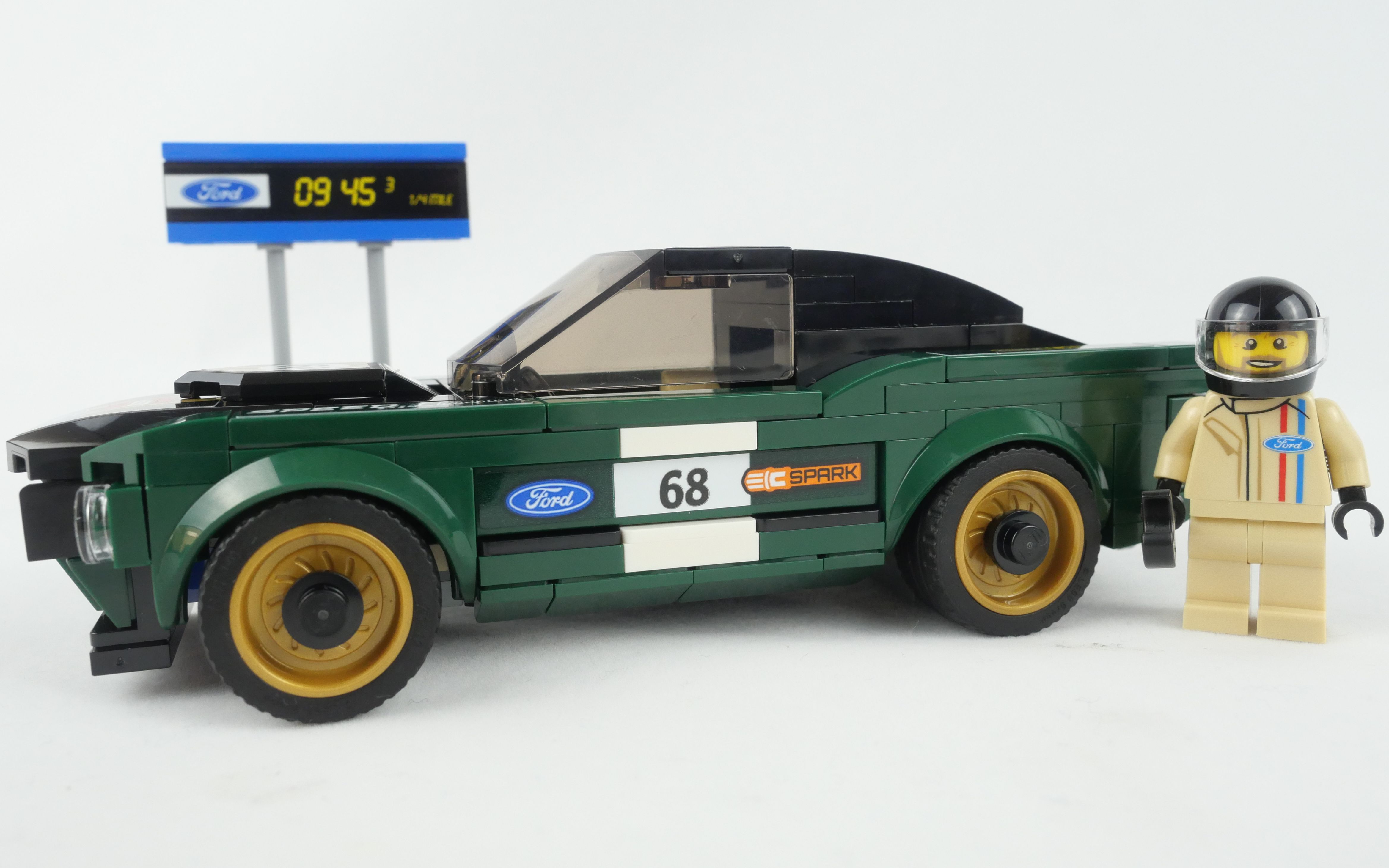 乐高lego超级赛车75884 福特野马速拼