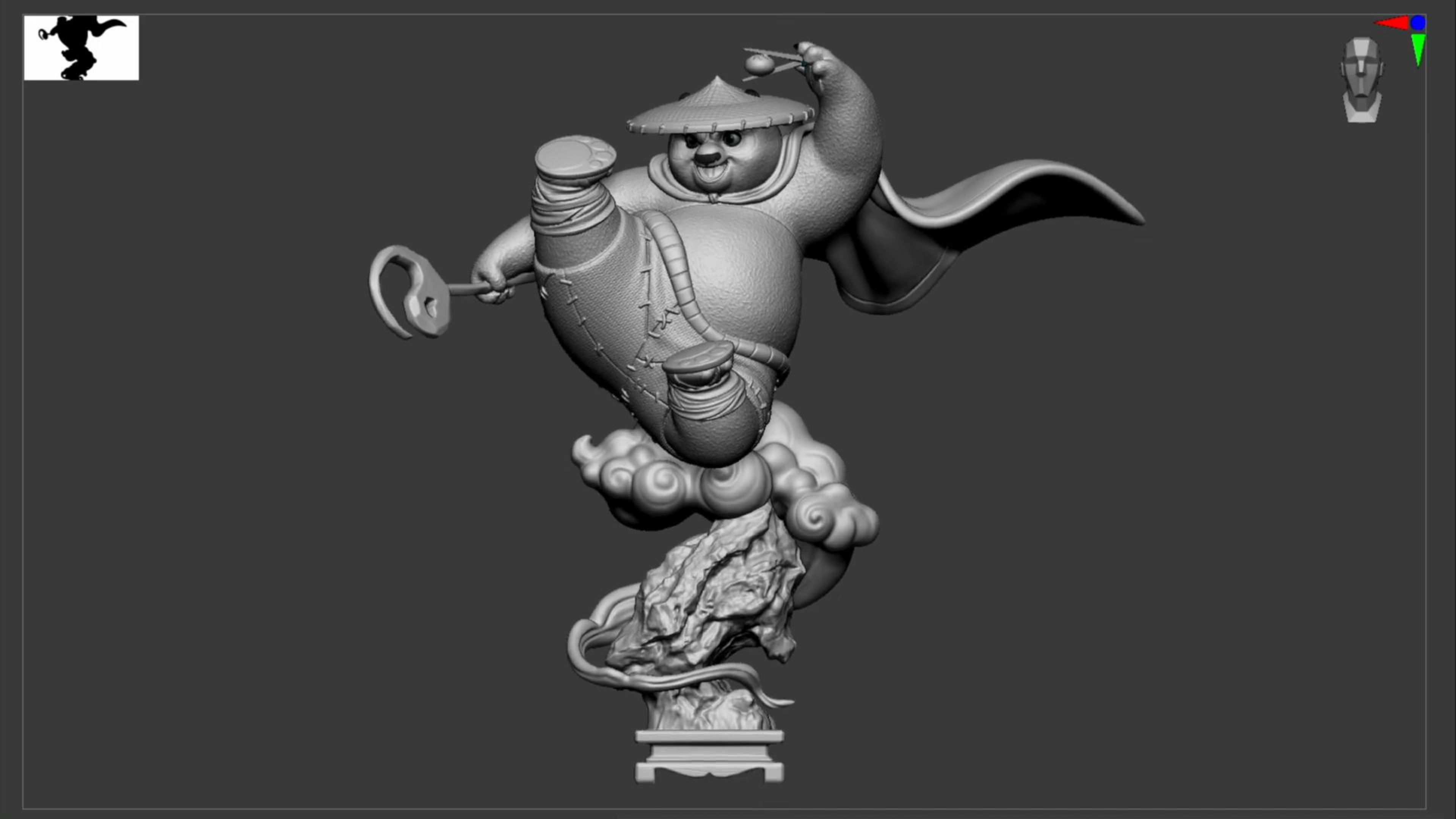 这是谁发明的zbrush软件?做手办人物模型太方便了吧!哔哩哔哩bilibili