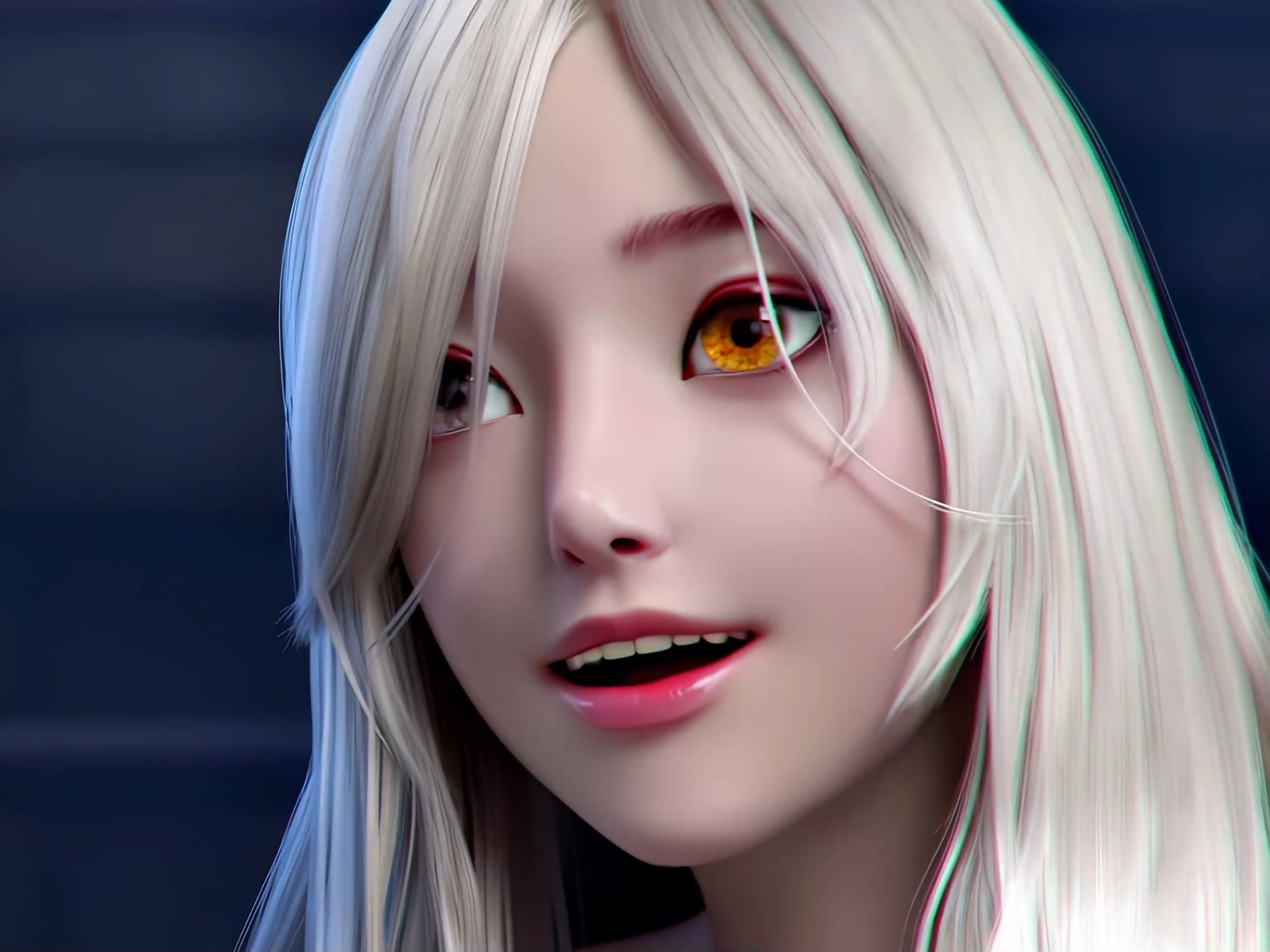 谁不想拥有一个可爱的白毛妹妹呢!