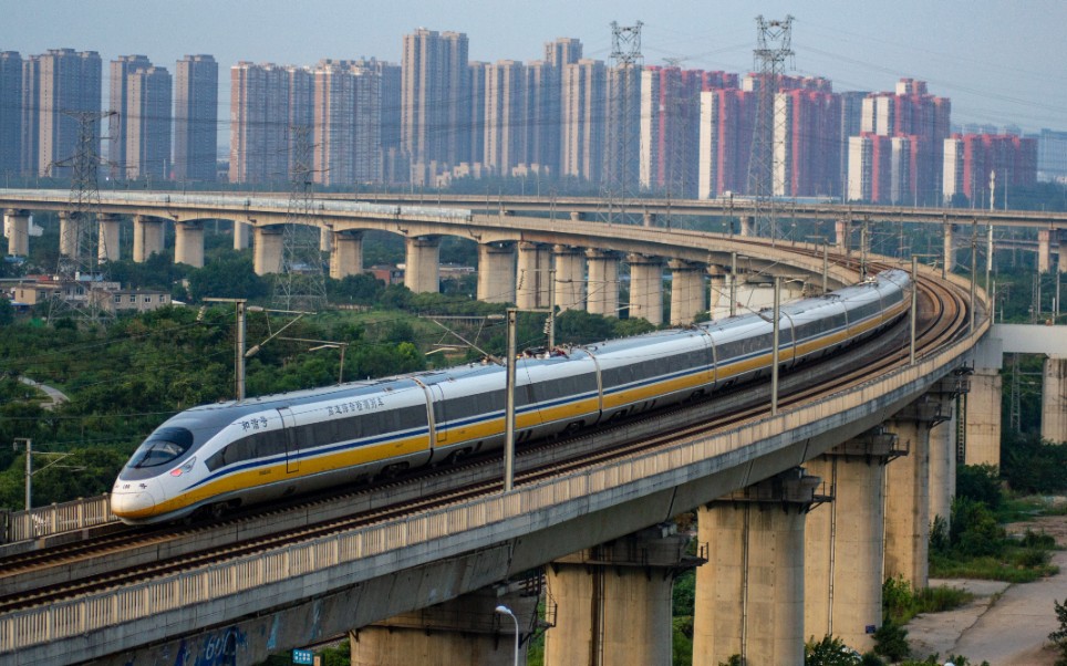 【铁路】【基本达速】 巢湖西站 合蚌联络线的那些"达速"列车_哔哩