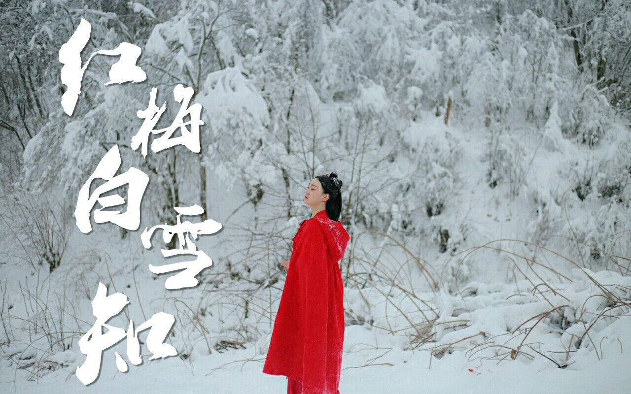 【夜卿】 ※《红梅白雪知 》※ 原创编舞_哔哩哔哩 (゜-゜)つロ 干杯