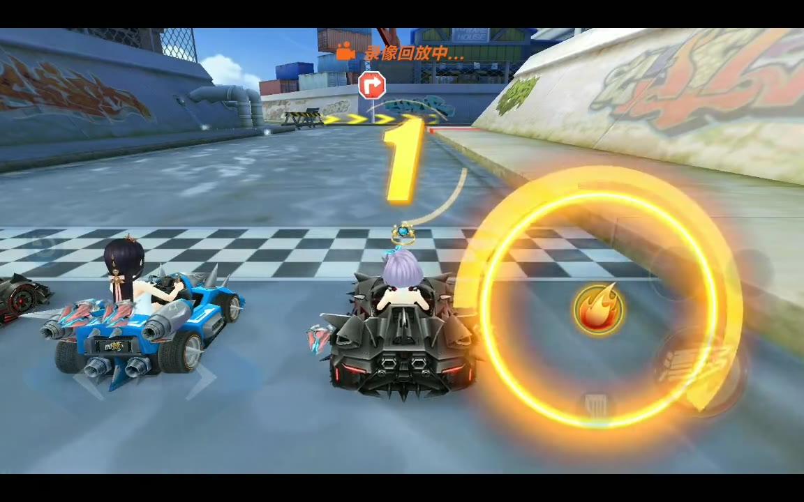 【qq飞车手游/17_xtreme】车神100分实战 洛杉矶1.39通杀! 巨大失误版