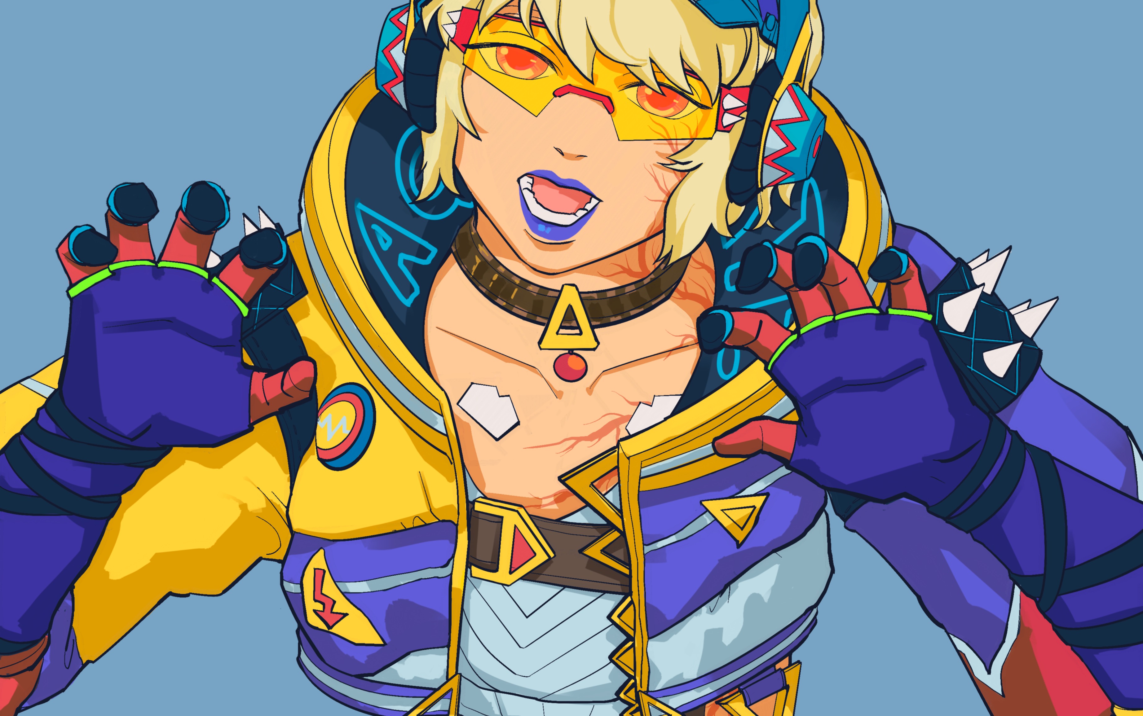 【27】apex英雄华森同人绘画过程_哔哩哔哩_bilibili