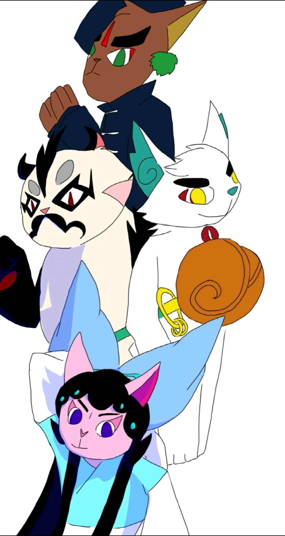 画画京剧猫