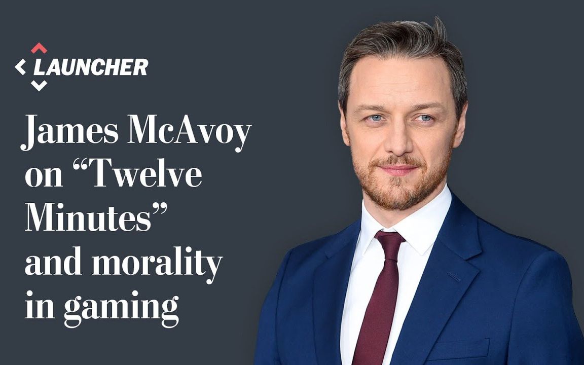 [图]【James McAvoy】[中英] 一美谈论游戏“12分钟”以及游戏道德问题【21年华盛顿邮报游戏版专访】