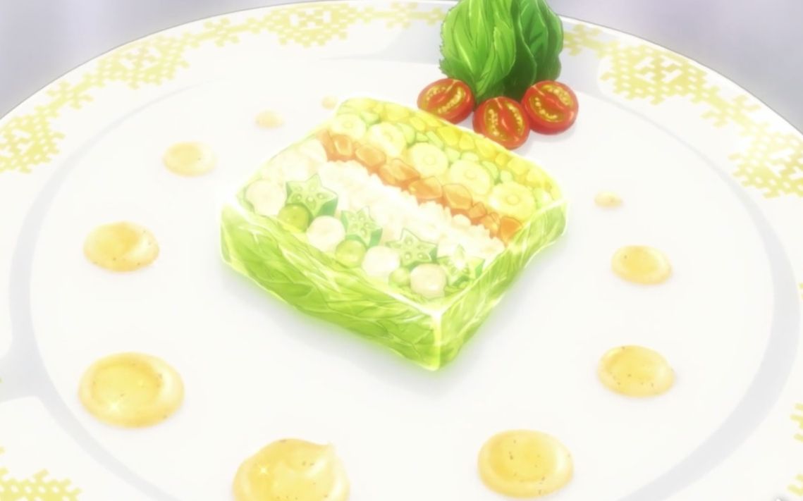 食戟之灵美食系列第41弹改良版的9种蔬菜法式冻