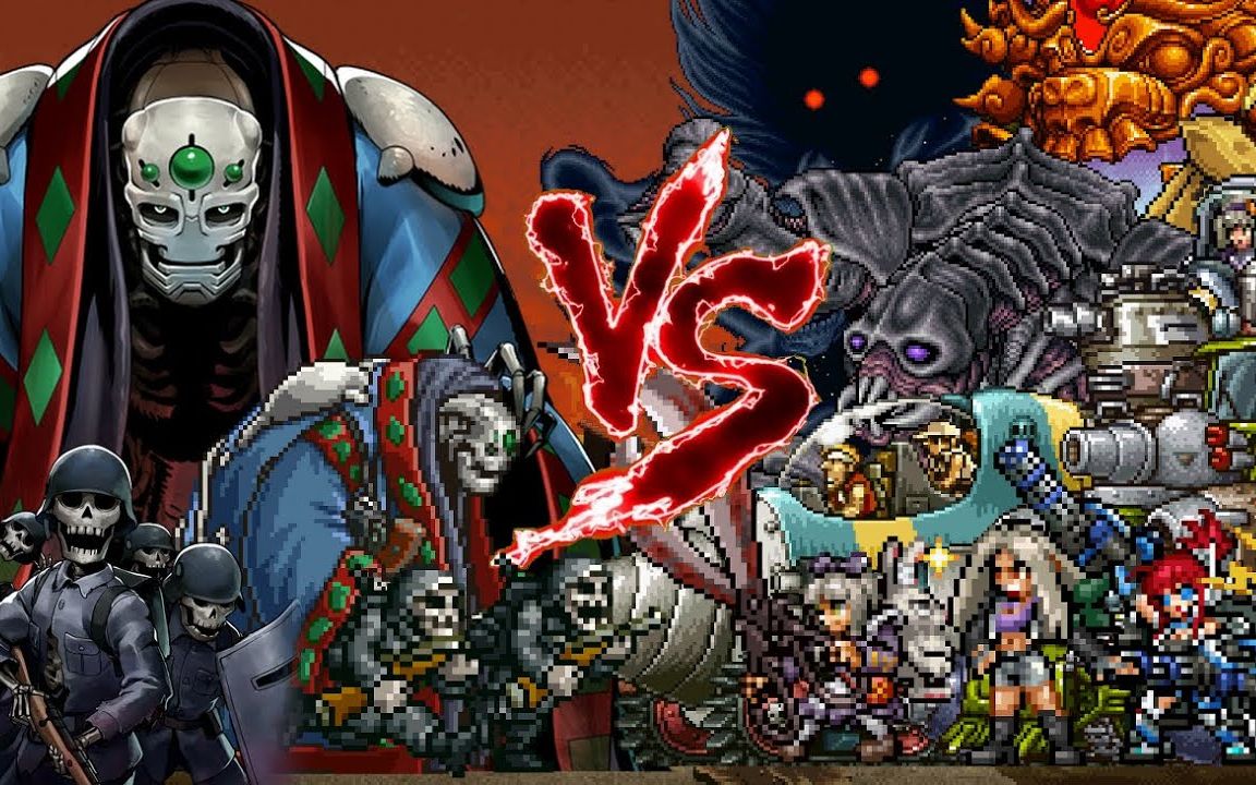 合金弹头进攻 - 死神无符号 vs. boss单位_手机游戏热门视频