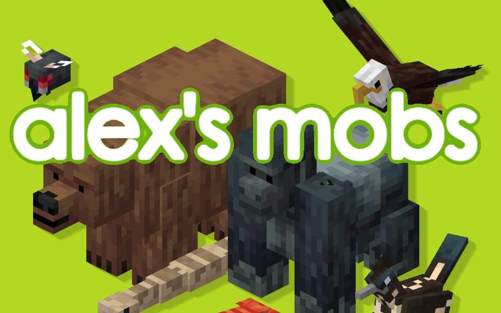 [图]Alex's mobs*艾利克斯的生物*模组介绍 丛林和沼泽生物全介绍