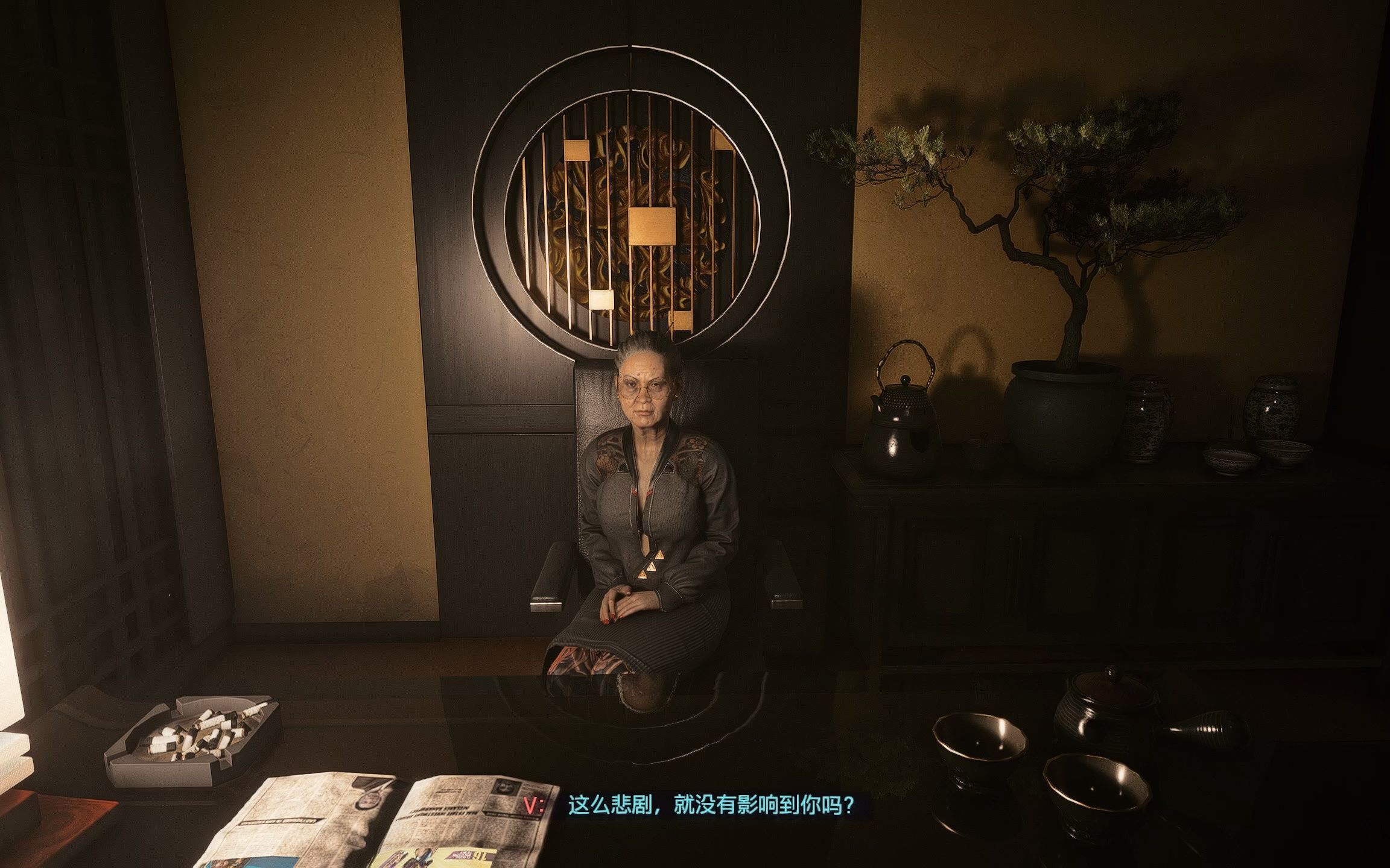 【千翻儿游戏】赛博朋克2077——和歌子外面是真红灯区啊!