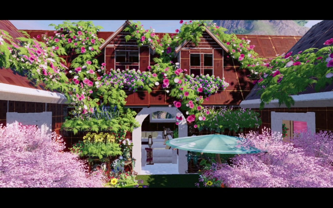 莫奈花园,#天刀ip八周年#和#天刀手游家园大赛