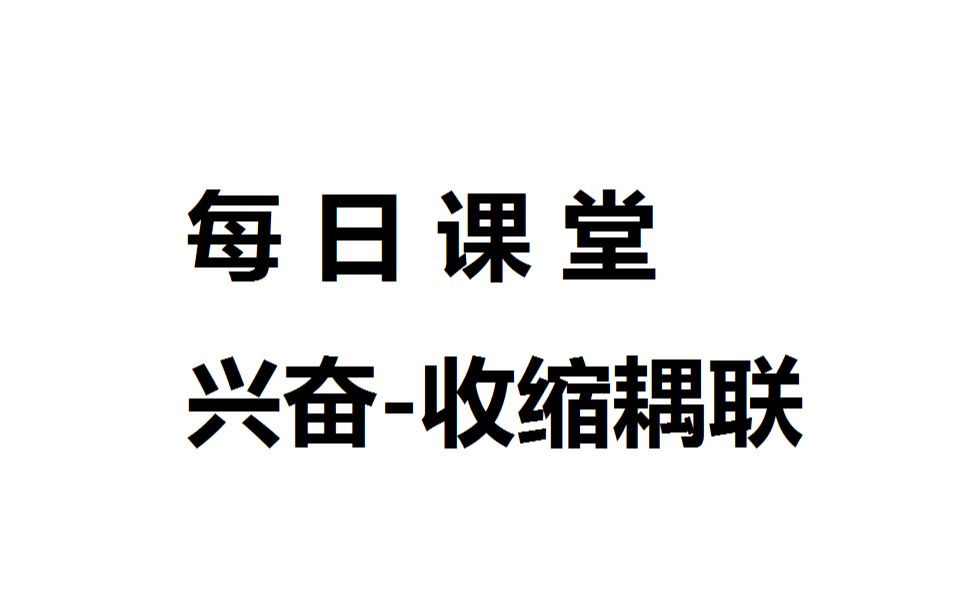 飞飞的每日课堂——《运动生理学》兴奋收缩耦联哔哩哔哩bilibili