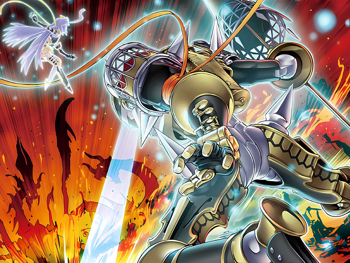 游戏王『自鸣天琴/自奏圣乐』高清卡图欣赏