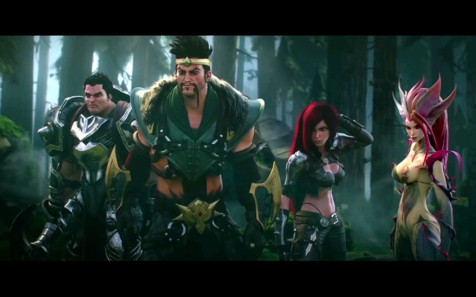 英雄联盟leagueoflegends勇士电影宣传片