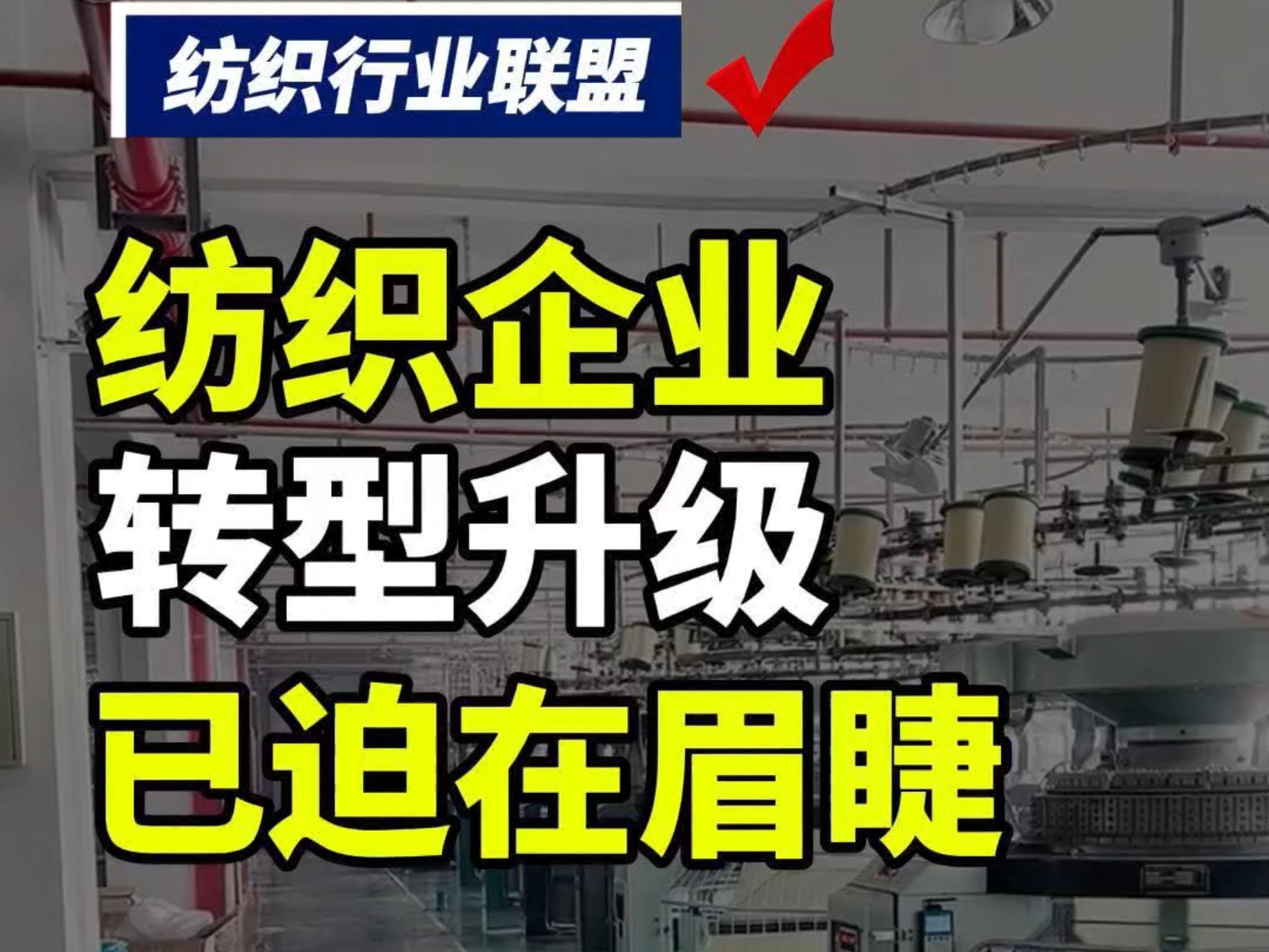 第116集丨纺织企业转型升级已迫在眉睫!#纺织联盟 #纺织行业信息 #纺织群 #纺织交流群 #纺织企业 #纺织行业交流群 #纺织人 #纺织交流哔哩哔哩bilibili