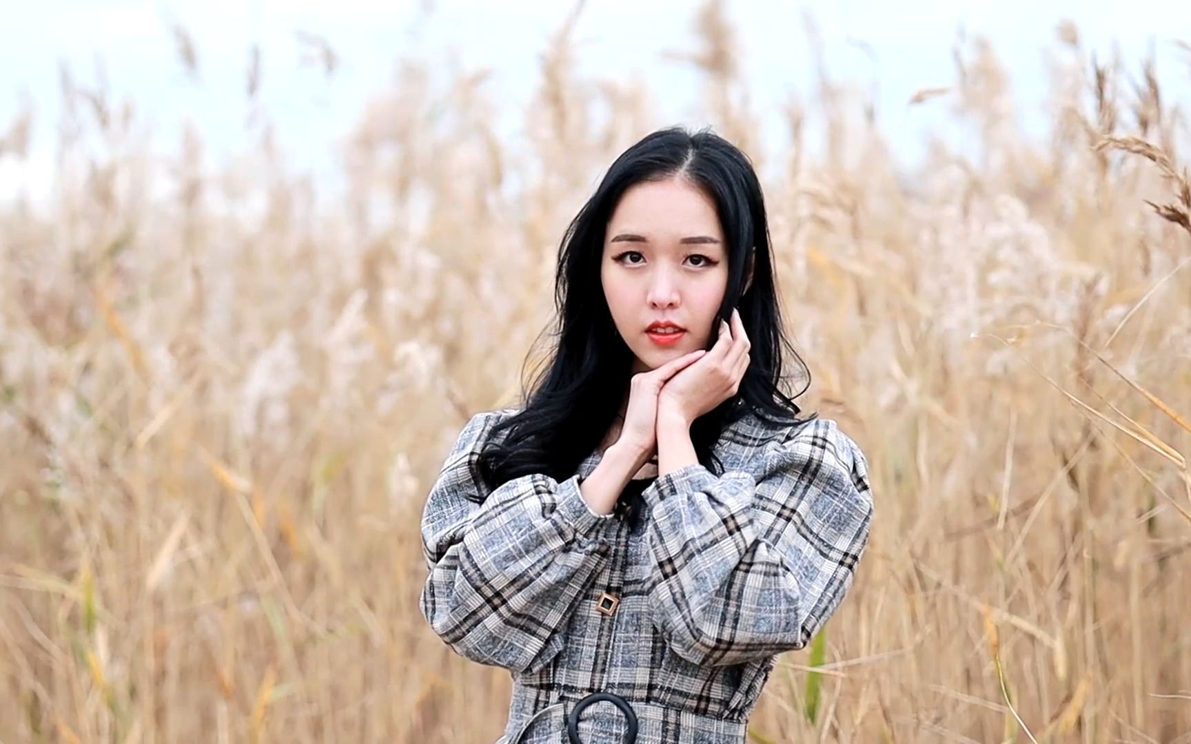 4k 金佳恩 kimgaon 芦苇荡外拍写真