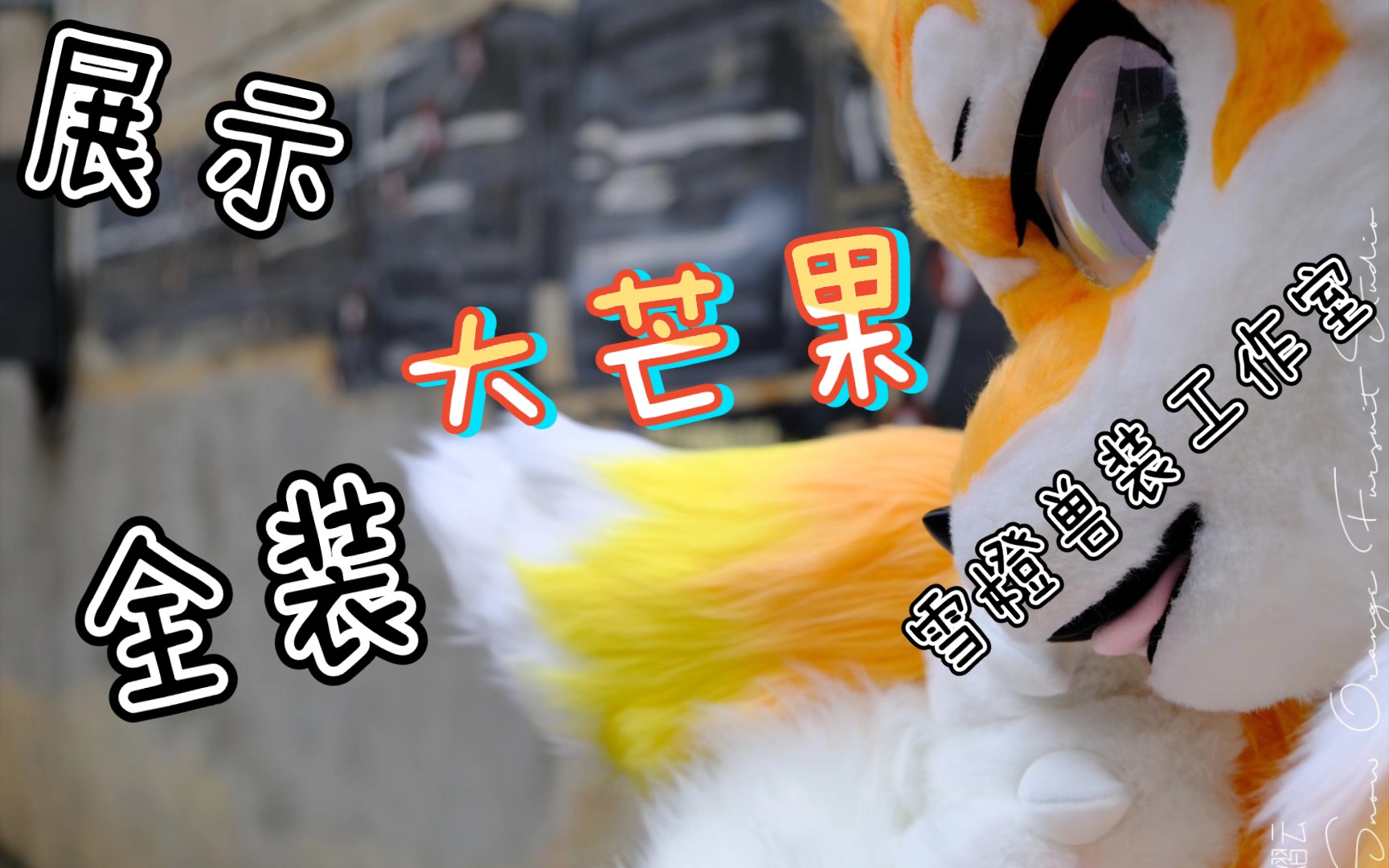 【Fursuit Commission】一只大芒果 熠云 的全装委托展示 | 雪橙兽装工作室哔哩哔哩bilibili