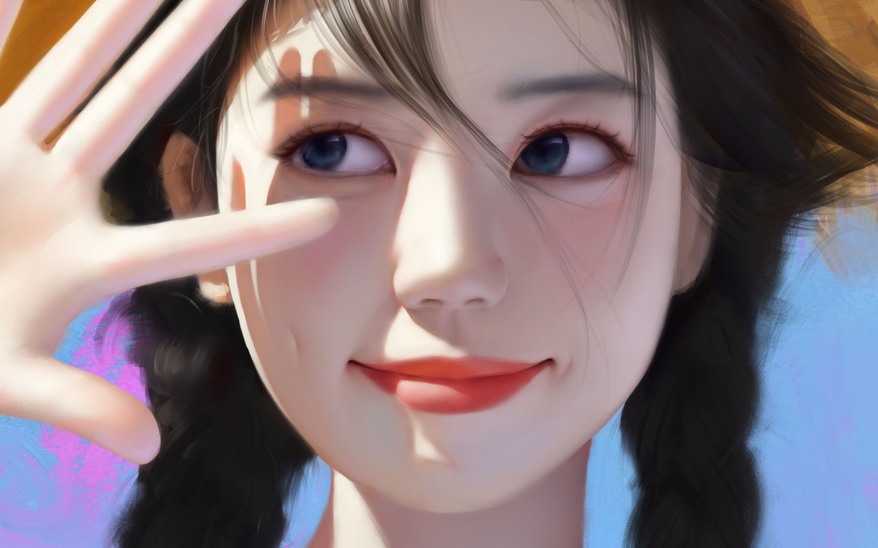 厚涂插画师一枚,靠接稿月入3w,收徒(无偿)带你接稿,想学敲111