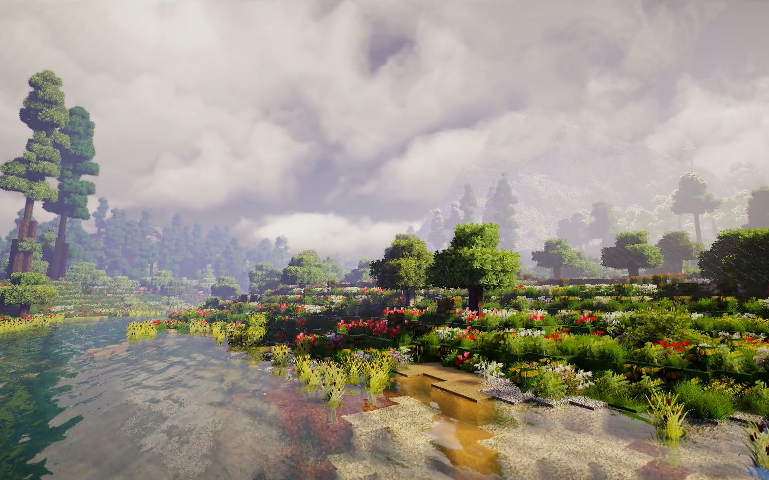 minecraft60fps四年前mc的画质依旧能和如今相比吗