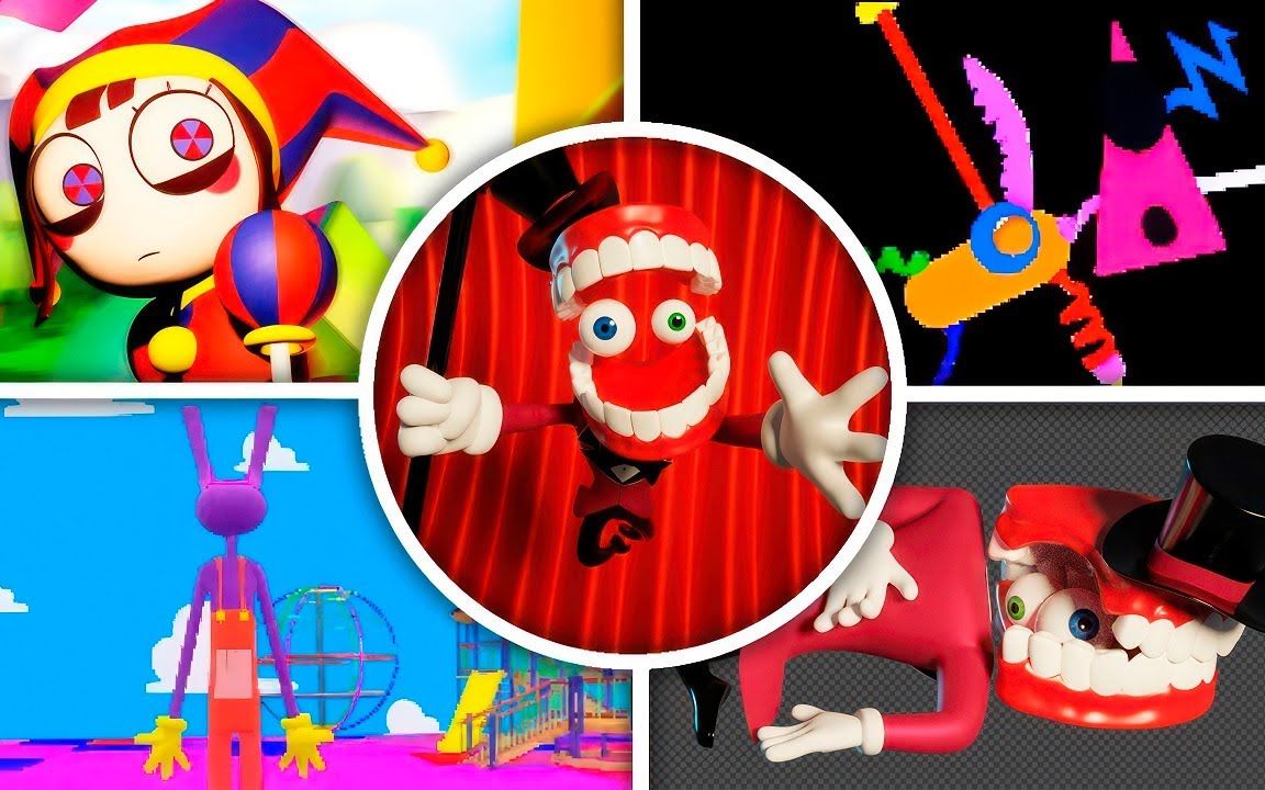 the amazing digital circus_ pilot - behind the scenes games