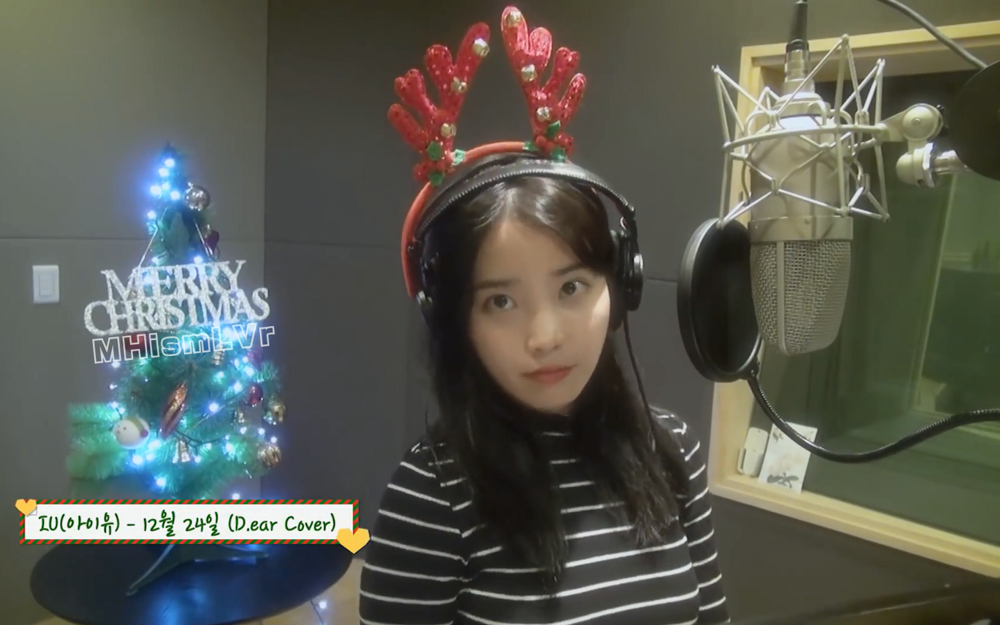 [图]【中韩字幕】- Merry Christmas Eve - | 《12月24日 - Cover by IU 》