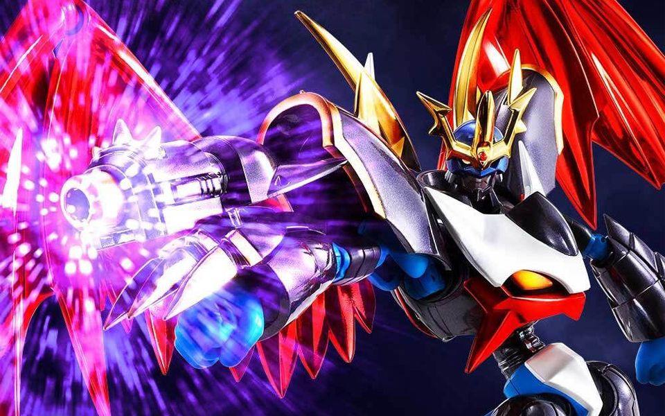 重涂零战力数码暴龙2shf帝皇龙甲兽限定配色版