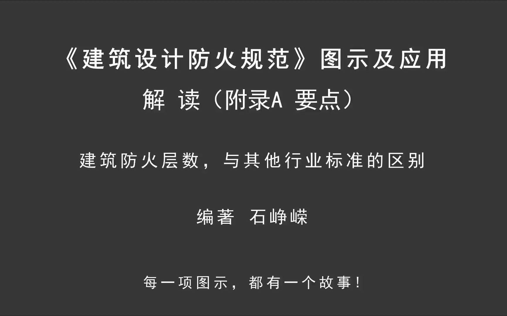 [图]解读附录A：建筑防火层数，与其他行业标准的区别！《建筑设计防火规范-图示及应用》