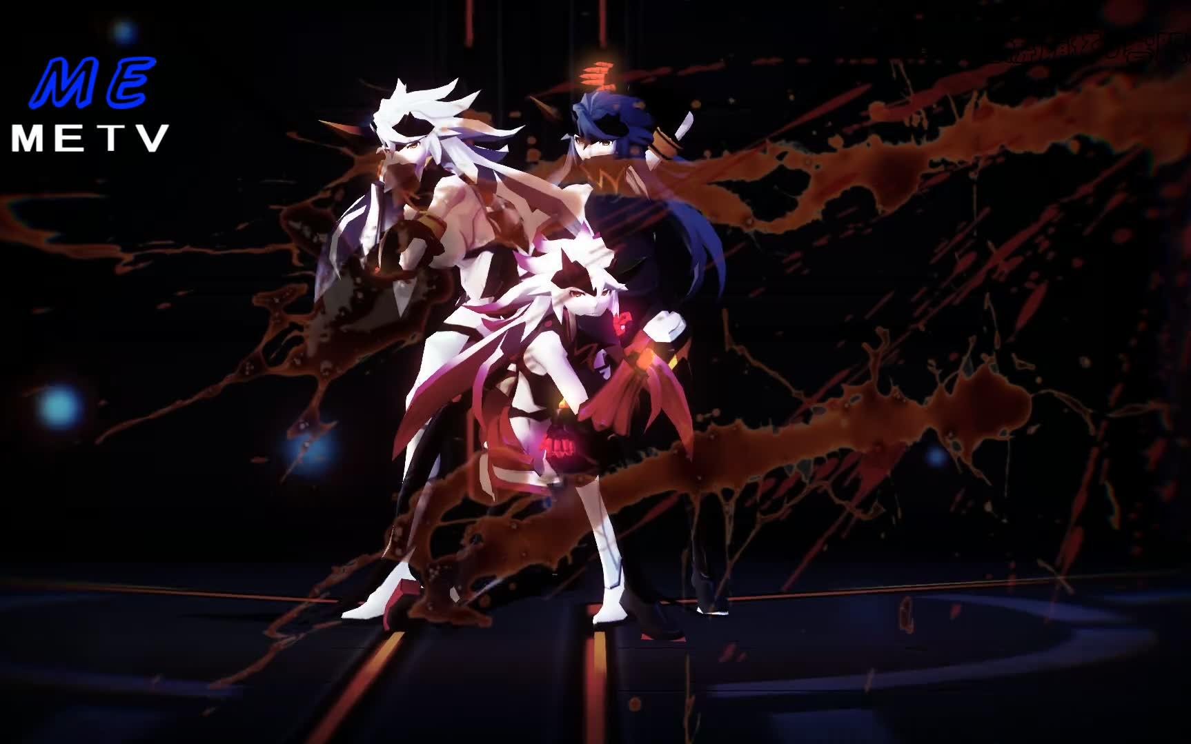 崩坏3mmd限时七天模型配布这么酷的的双刀死士娘不来一只么虎视眈眈