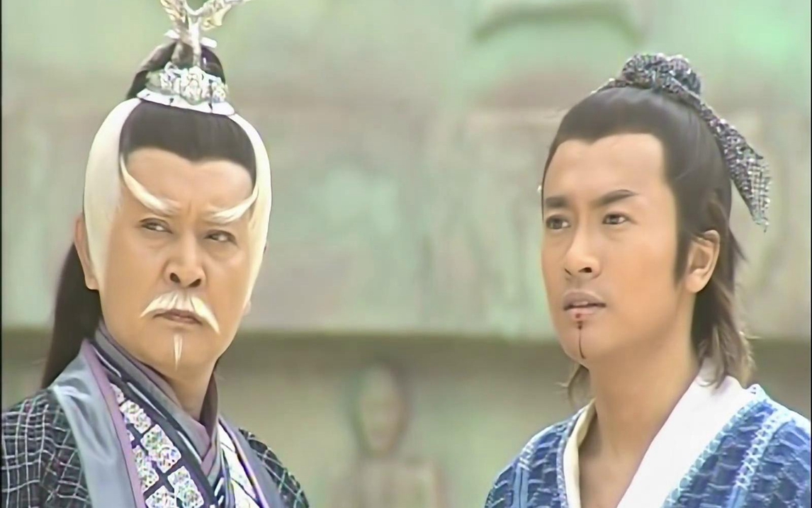 倚天屠龙记:张无忌一战成名,连外公都给他下跪,这排面真大啊!