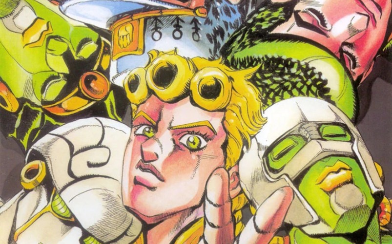 [图]JoJo 5 黄金之风系列漫画封面（已排列）