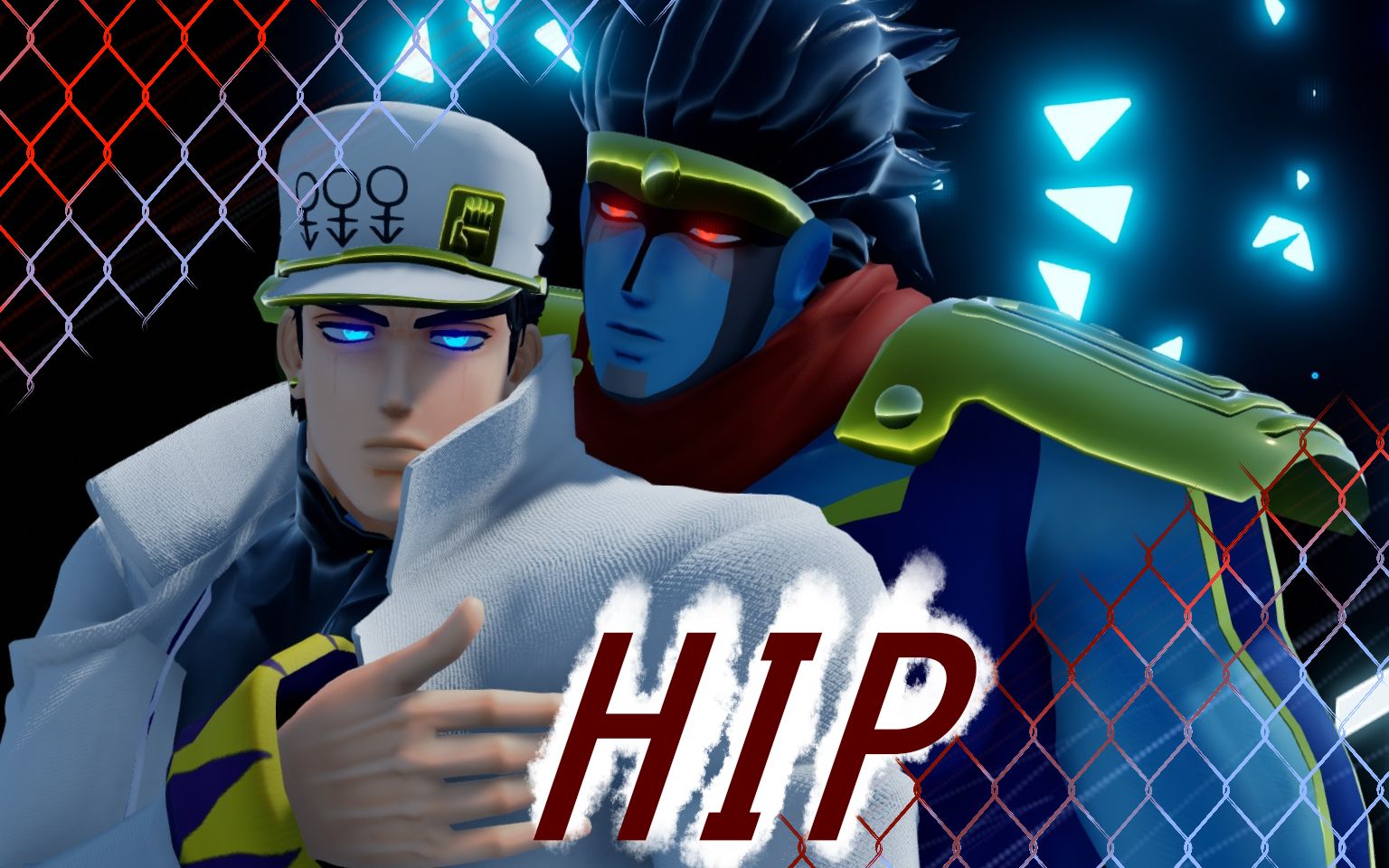 【jojo】【mmd】空條承太郎and白金之星的hip