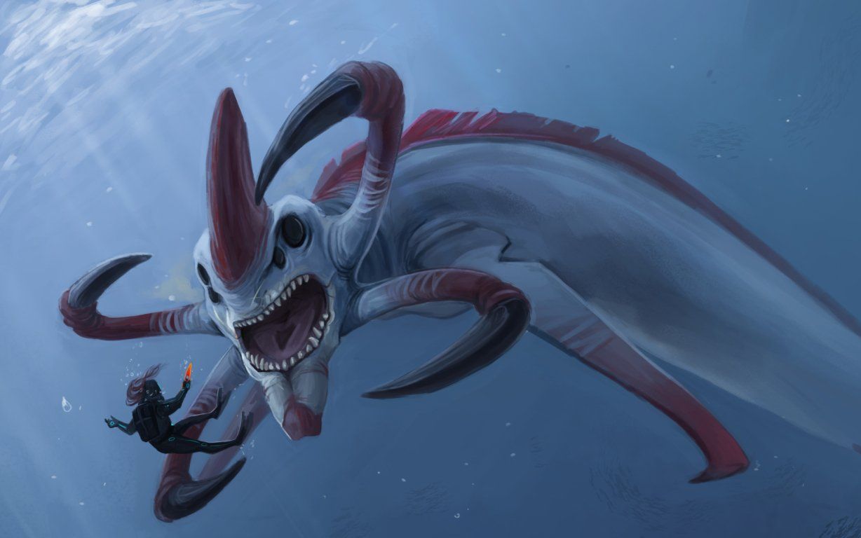 将死神利维坦做成标本后拍照我发现它会复活