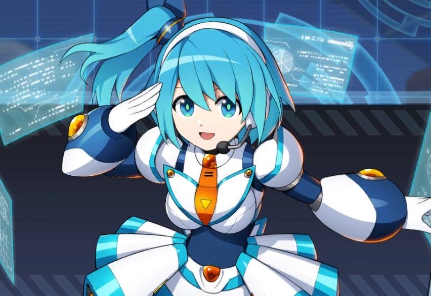 洛克人 x dive offline 莉可新专属卡片mod试玩